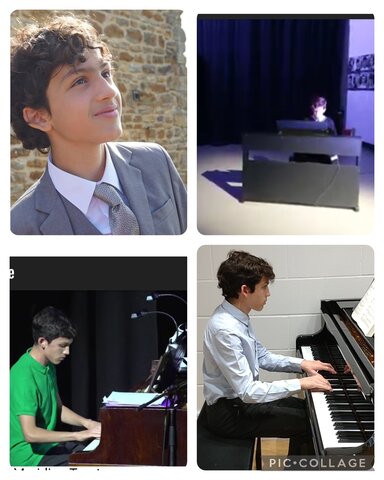 Christopher se gana una beca en piano en Londres