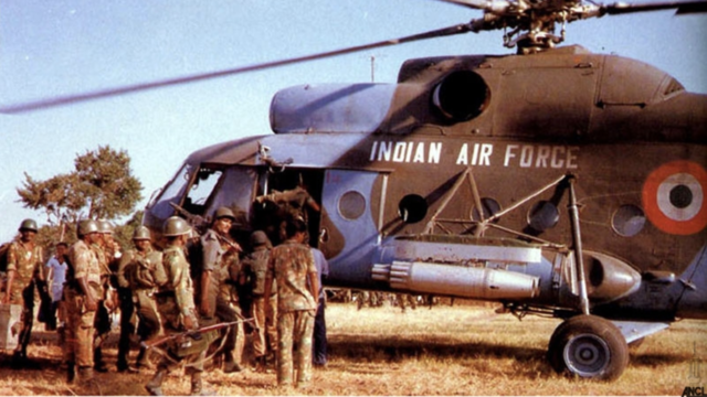 IPKF leaves Sri Lanka