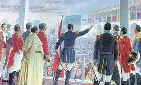 San Martín declara la independencia de Perú
