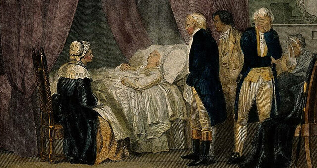 The death of George Washington