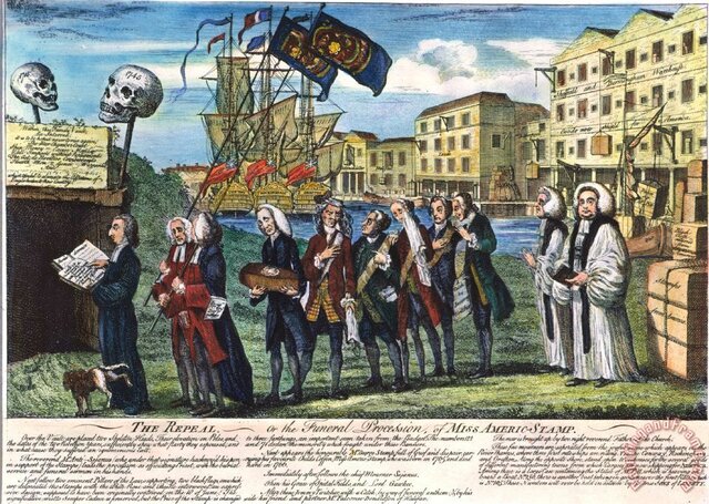 The Repeal of the Stamp Act