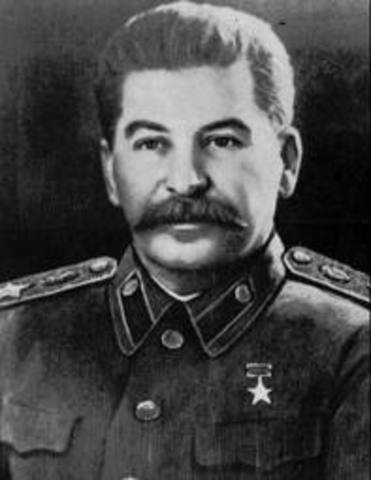 Josef Stalin sole dictator of the Soviet Union