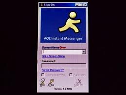 When does AOL launch instant messenger?