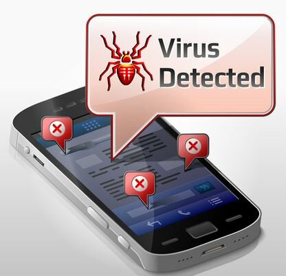 What was the first mobile virus and when was it created?