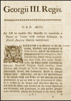Sugar act of 1764