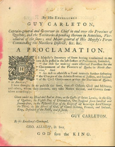 Intolerable acts of 1774