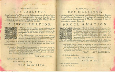 Quebec act of 1774
