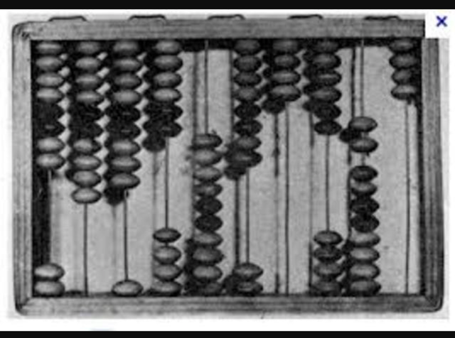 Àbaco (2.500 antes de Cristo)