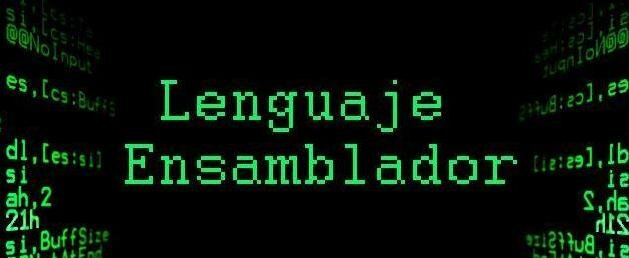 lenguaje ensamblador