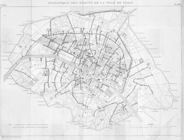 Des water-closets comme système d'évacuation des excreta