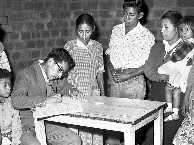 Censo de 1961 en Perú y Nuevo Presidente en Estados Unidos