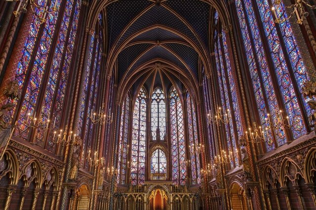 Costruzione Sainte-Chapelle (1241-1248)
