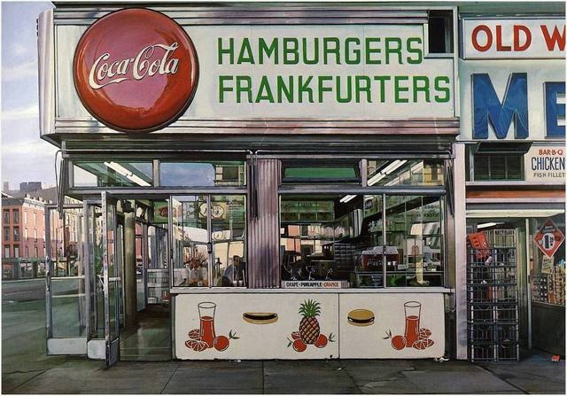 Richard Estes. Nedick’s. 1970