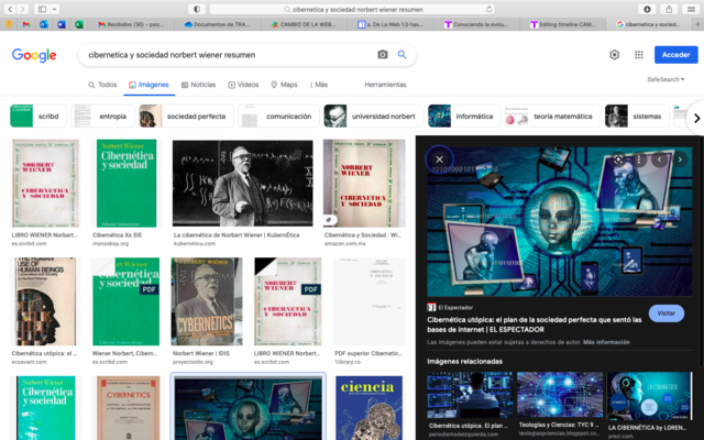 CIBERNETICA Y SOCIEDAD