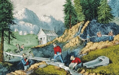 Gold discovered in California