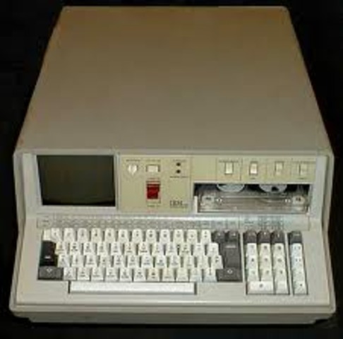 The first laptop or portable computer