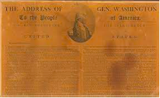 Washington’s Farewell Address