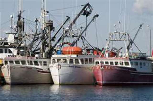 Small fishing boat sighted