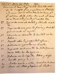 Escribe las máximas para su hija.