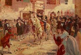 San Martín ocupa Lima.