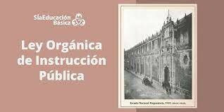 Ley organica de educación