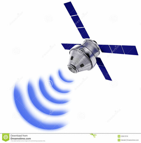 Iniciación de las transmisiones satelitales