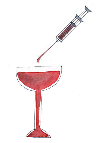 Los egipcios y el vino