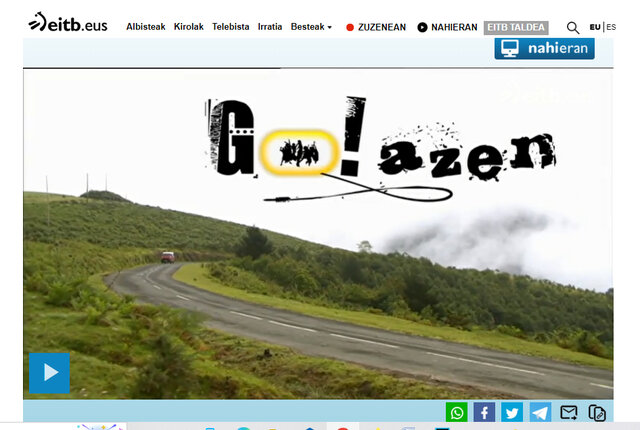 Emisión en ETB1 de Go!azen 1.0