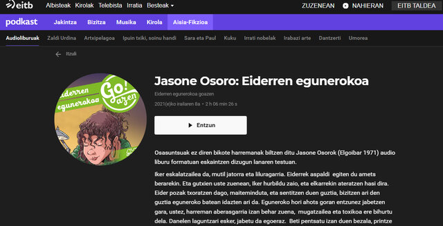 Go!azen- Audiolibros en Podcast