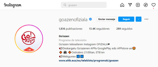 Instagram: @goazenofiziala