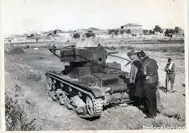 Primera intervención de los tanques rusos.