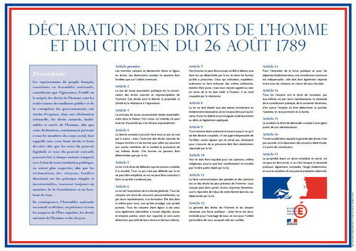 Déclaration des droits de l’Homme et du citoyen