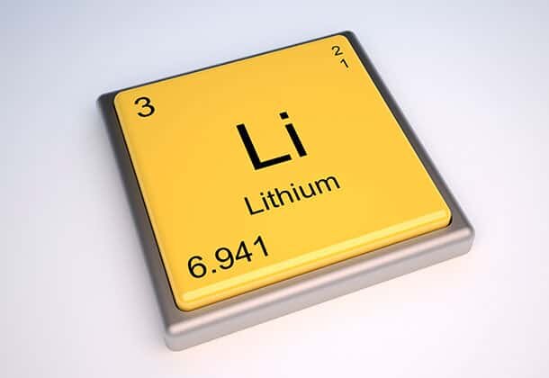 Johan August Arfwedson descubre el litio.