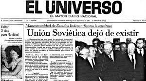 Deja de existir la URSS.