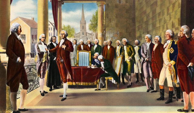 Presidential Inauguration of George Washington
