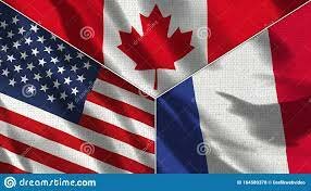 Unión: Estados Unidos, Canadá y Francia