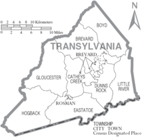 Transylvania County Established
