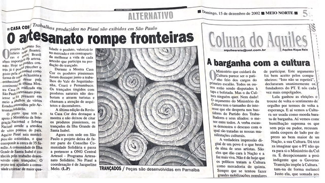 Matéria O artesanato rompe fronteiras