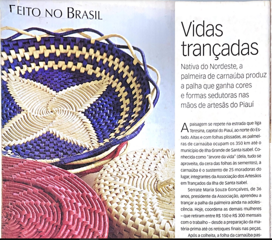 Matéria Vidas Trançadas