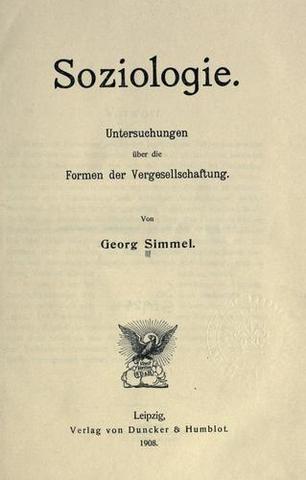 Soziologie (Simmel)
