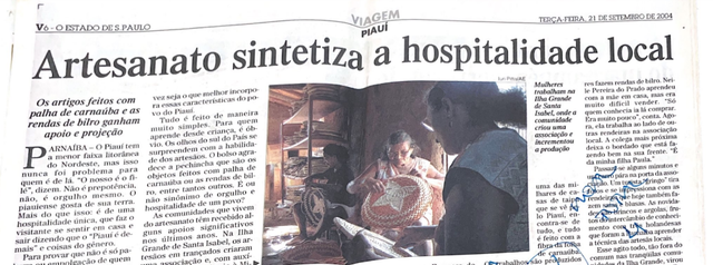 Matéria Artesanato sintetiza a hospitalidade local