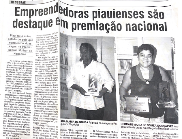 Matéria Empreendedoras Piauienses são destaque em premiação Nacional