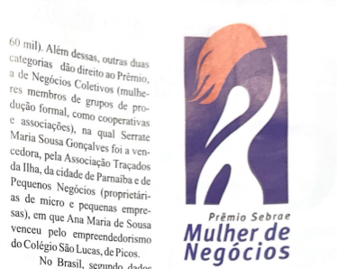 7 º edição Prêmio Sebrae mulher de Négocios 2012