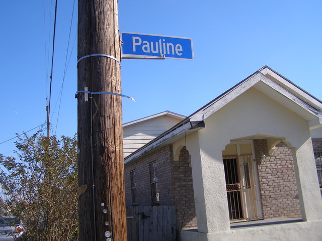 Shots of Kisa and Jewel's home, post-Katrina