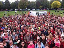 2011- Student army 13,000.