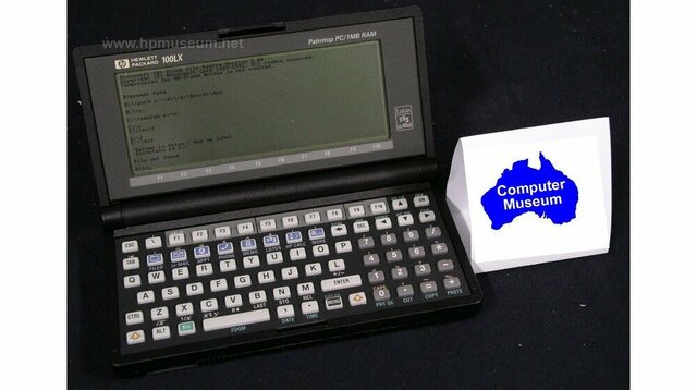 HP 100LX Innovación a lo compacto.