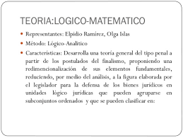 Modelo logico matematico