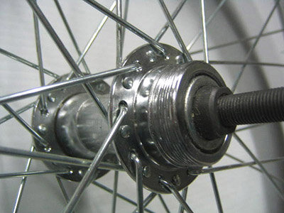 Brakes and Freewheel Bicycle.