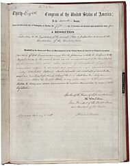 Decimotercera Enmienda 1865