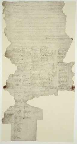 Te Tiriti o Waitangi signed